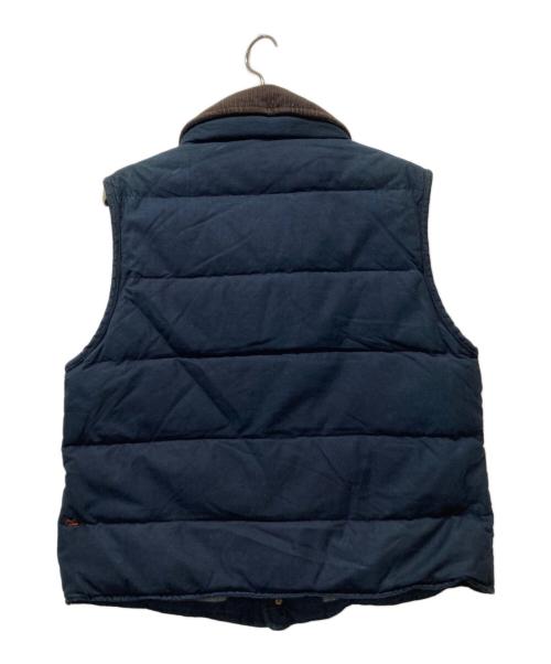 45R（フォーティファイブ・アール）45R (フォーティファイブ・アール) ショールカラーダウンベスト ネイビー サイズ:-の古着・服飾アイテム