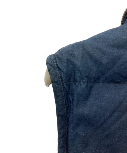 45R（フォーティファイブ・アール）45R (フォーティファイブ・アール) ショールカラーダウンベスト ネイビー サイズ:-の古着・服飾アイテム