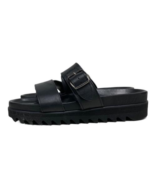 YOAK（ヨーク）YOAK (ヨーク) シャークソールサンダル ブラック サイズ:41の古着・服飾アイテム