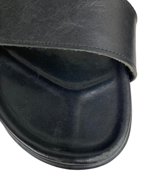 YOAK（ヨーク）YOAK (ヨーク) シャークソールサンダル ブラック サイズ:41の古着・服飾アイテム