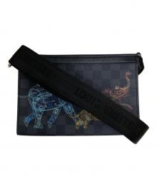 LOUIS VUITTON（ルイ ヴィトン）の古着「ガストン・ウエアラブル ウォレット」｜ブラック