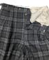 NEAT (ニート) Wide Type II Black Gray Check Wool Pants グレー サイズ:48：14000円