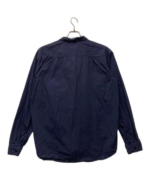 KAPITAL（キャピタル）KAPITAL (キャピタル) 変形マルチポケットシャツ ネイビー サイズ:Ｌの古着・服飾アイテム