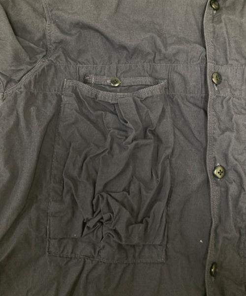 KAPITAL（キャピタル）KAPITAL (キャピタル) 変形マルチポケットシャツ ネイビー サイズ:Ｌの古着・服飾アイテム