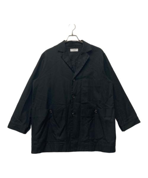 MARKA（マーカ）MARKA (マーカ) コットンサージワークジャケット ブラック サイズ:2の古着・服飾アイテム