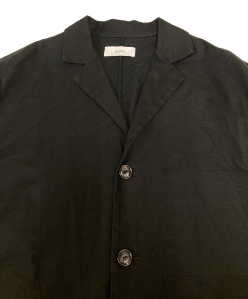 MARKA（マーカ）MARKA (マーカ) コットンサージワークジャケット ブラック サイズ:2の古着・服飾アイテム