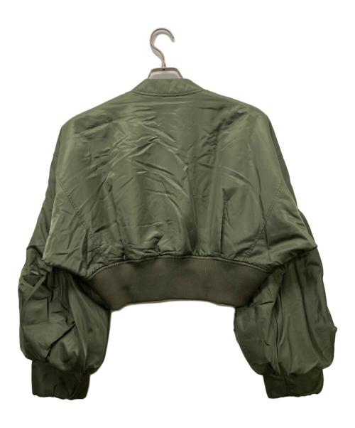 UN3D.（アンスリード）UN3D. (アンスリード) ボンバージャケット グリーン サイズ:36の古着・服飾アイテム