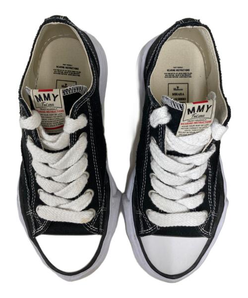 Maison MIHARA YASUHIRO（メゾン ミハラ ヤスヒロ）Maison MIHARA YASUHIRO　 (メゾン ミハラ ヤスヒロ) 　 PETERSON OG Sole CANVAS LOW ホワイト×ブラック サイズ:42の古着・服飾アイテム