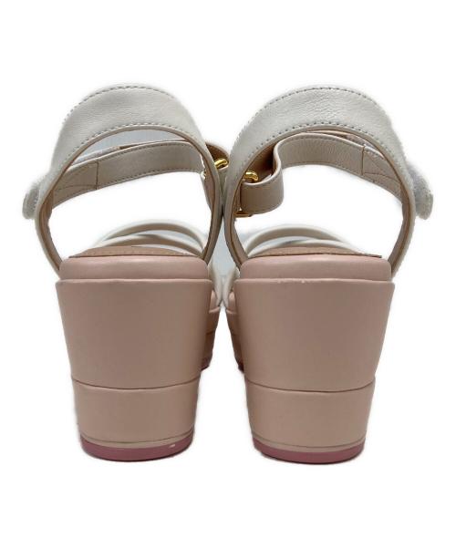 COLE HAAN（コールハーン）COLE HAAN (コールハーン) グランド アンビション アディソン フラットフォーム ウェッジ ピンク サイズ:37の古着・服飾アイテム