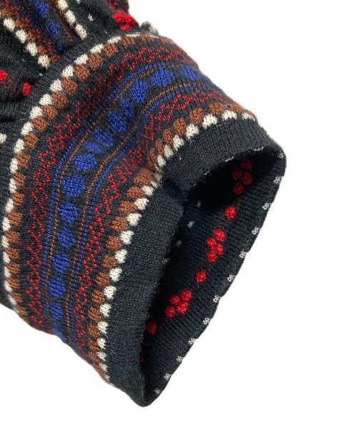 LOKITHO（ロキト）LOKITHO (ロキト) Jacquard knit dress ブラック サイズ:1の古着・服飾アイテム