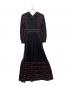 LOKITHO (ロキト) Jacquard knit dress ブラック サイズ:1：15000円