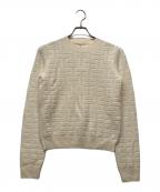 HERMESエルメス）の古着「ジャガードニット」｜ホワイト