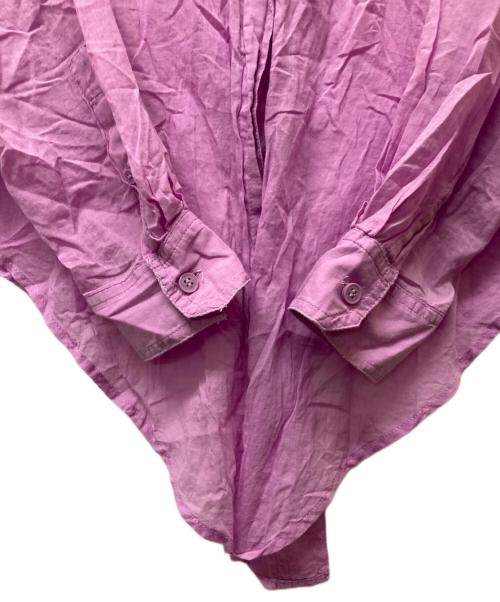 ISABEL MARANT ETOILE（イザベルマランエトワール）ISABEL MARANT ETOILE (イザベルマランエトワール) ポケットロングスリーブシャツ パープル サイズ:34の古着・服飾アイテム