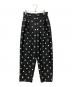 cygne（シーニュ）の古着「ドットテーパードパンツ」｜ブラック
