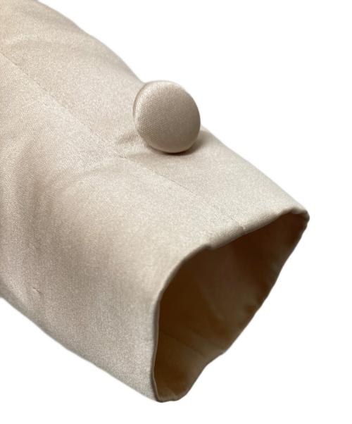 cygne（シーニュ）cygne (シーニュ) サテンジャケット Claire ベージュ サイズ:1の古着・服飾アイテム