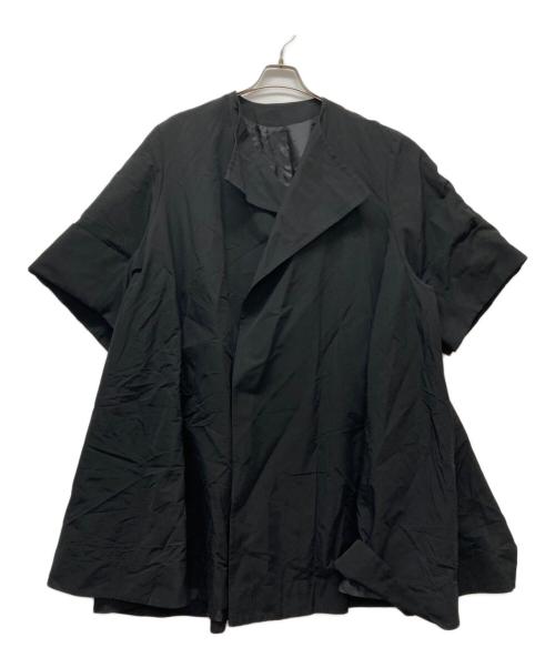 cygne（シーニュ）cygne (シーニュ) オーバーサイズナイロンコート ブラックの古着・服飾アイテム