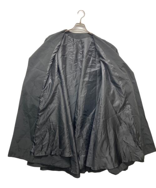cygne（シーニュ）cygne (シーニュ) オーバーサイズナイロンコート ブラックの古着・服飾アイテム