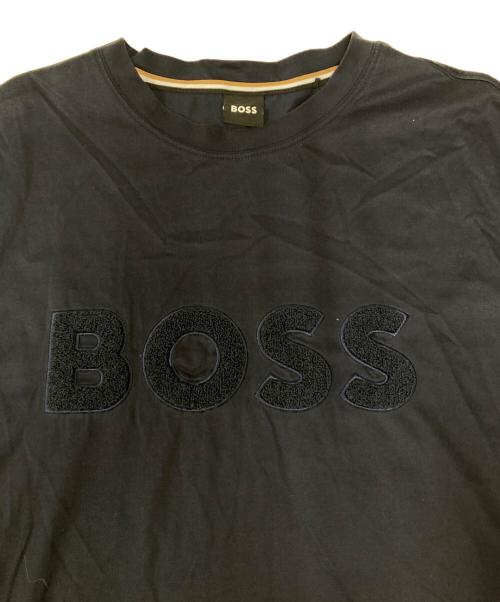 BOSS HUGO BOSS（ボス ヒューゴボス）BOSS HUGO BOSS (ボス ヒューゴボス) ビッグロゴTシャツ ネイビー サイズ:XLの古着・服飾アイテム