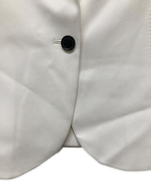 BEIGE（ベイジ）BEIGE (ベイジ) 【洗える】LUIZA / テーラードジャケット ホワイト サイズ:30の古着・服飾アイテム