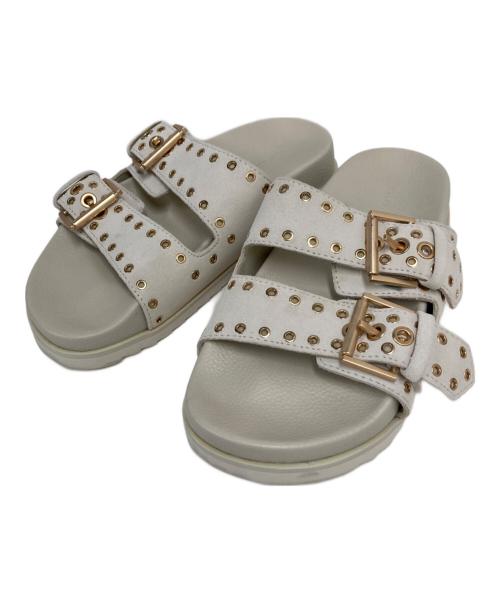 ALL SAINTS（オールセインツ）ALL SAINTS (オールセインツ) KHAI SANDAL ホワイト サイズ:37の古着・服飾アイテム