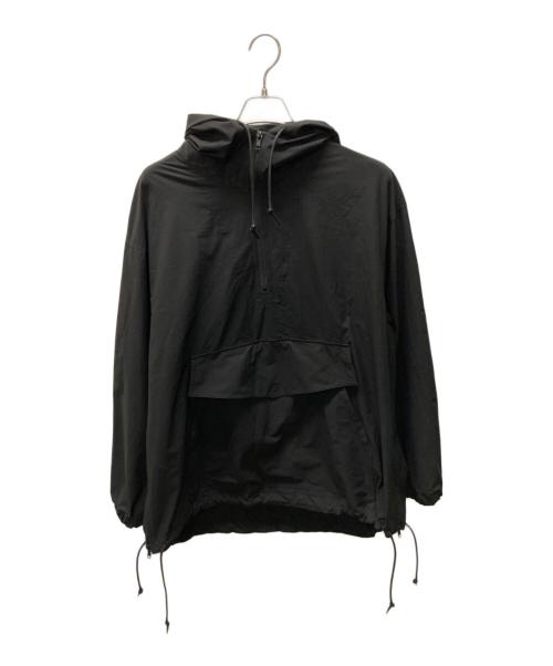 s'yte（サイト）s'yte (サイト) SOLOTEX POCKETABLE MILITARY PULLOVER ZIP HOOD JACKET ブラック サイズ:3の古着・服飾アイテム