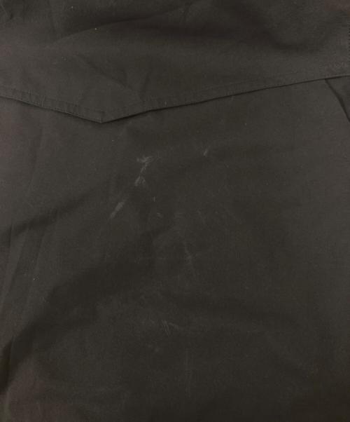 s'yte（サイト）s'yte (サイト) SOLOTEX POCKETABLE MILITARY PULLOVER ZIP HOOD JACKET ブラック サイズ:3の古着・服飾アイテム