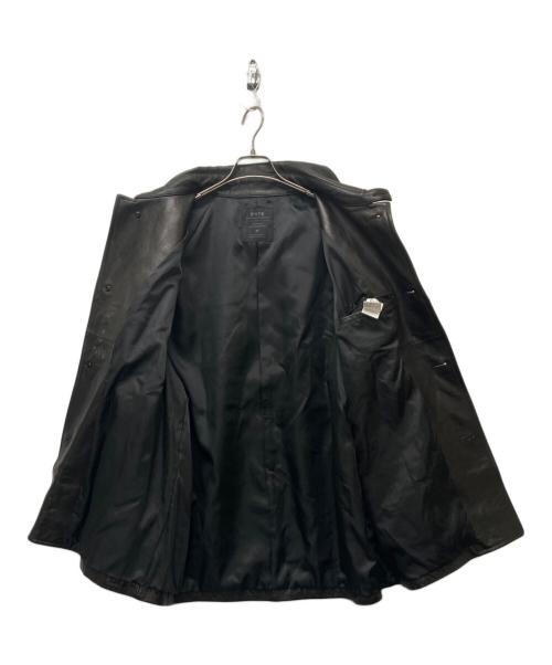 s'yte（サイト）s'yte (サイト) Sheepskin leather Car Coat ブラック サイズ:3の古着・服飾アイテム