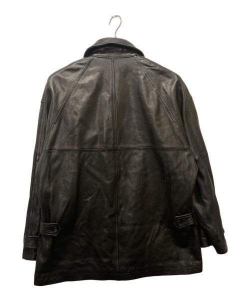 s'yte（サイト）s'yte (サイト) Sheepskin leather Car Coat ブラック サイズ:3の古着・服飾アイテム