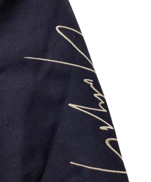 YOHJI YAMAMOTO（ヨウジヤマモト）YOHJI YAMAMOTO (ヨウジヤマモト) New Era (ニューエラ) WOOL COACH JACKET/HR-Y30-145 ネイビー サイズ:XXLの古着・服飾アイテム