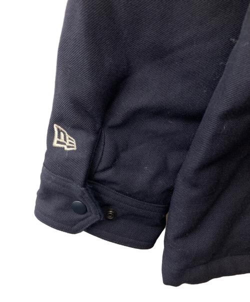 YOHJI YAMAMOTO（ヨウジヤマモト）YOHJI YAMAMOTO (ヨウジヤマモト) New Era (ニューエラ) WOOL COACH JACKET/HR-Y30-145 ネイビー サイズ:XXLの古着・服飾アイテム