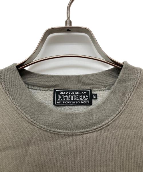 Hysteric Glamour（ヒステリックグラマー）Hysteric Glamour (ヒステリックグラマー) FLYING V スウェット グレー サイズ:Mの古着・服飾アイテム