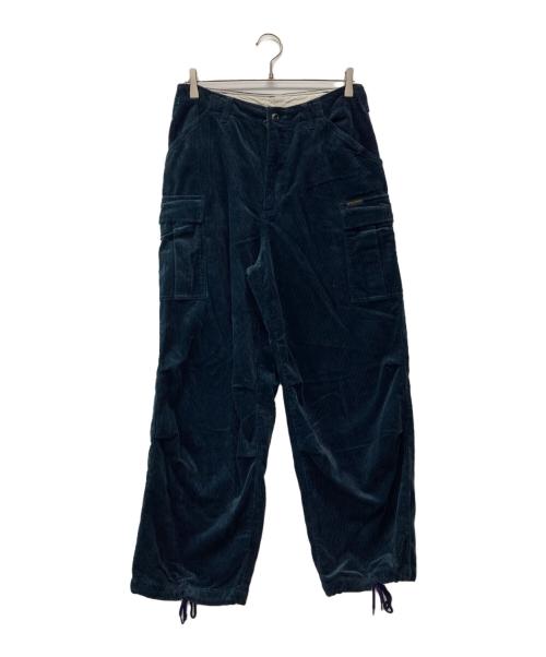 Hysteric Glamour（ヒステリックグラマー）Hysteric Glamour (ヒステリックグラマー) コーデュロイ 6ポケットカーゴパンツ/02243AP07 ネイビー サイズ:Sの古着・服飾アイテム