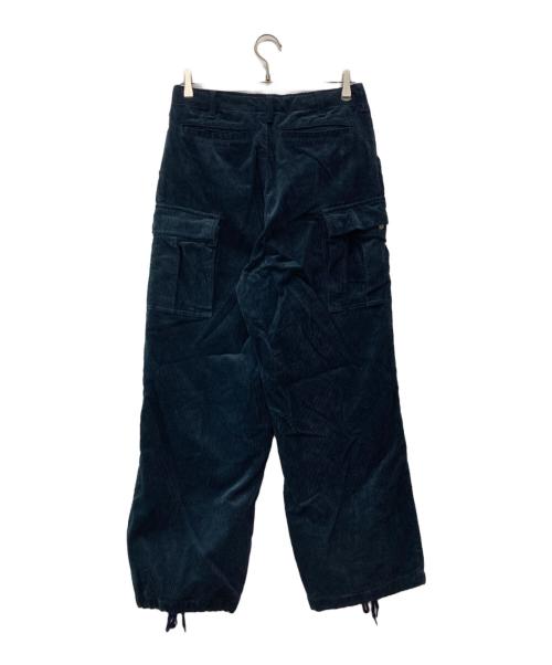 Hysteric Glamour（ヒステリックグラマー）Hysteric Glamour (ヒステリックグラマー) コーデュロイ 6ポケットカーゴパンツ/02243AP07 ネイビー サイズ:Sの古着・服飾アイテム