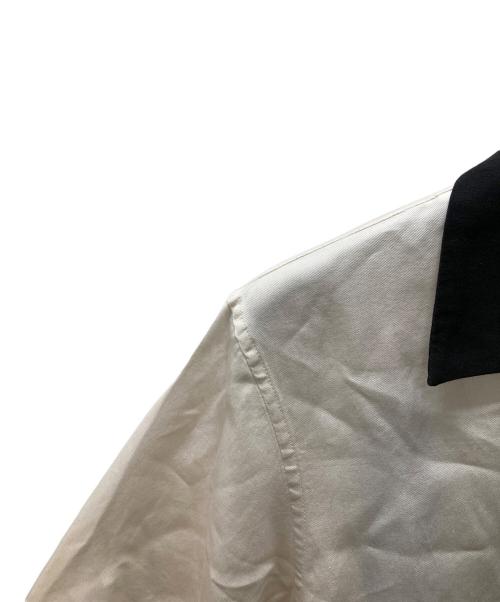 Hysteric Glamour（ヒステリックグラマー）Hysteric Glamour (ヒステリックグラマー) BAD LUCK刺繍 ボーリングシャツ ホワイト サイズ:Sの古着・服飾アイテム