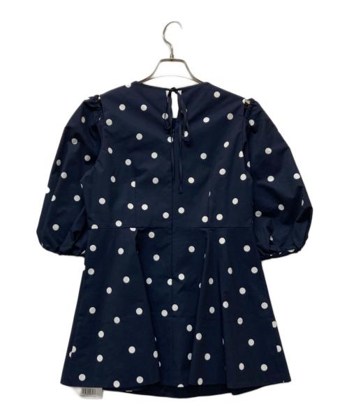 Apuweiser-riche（アプワイザーリッシェ）Apuweiser-riche (アプワイザーリッシェ) ショルダースリットフレアチュニック ネイビー サイズ:2 未使用品の古着・服飾アイテム