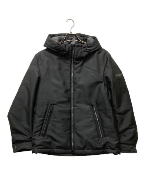 BLACK LABEL CRESTBRIDGE（ブラックレーベル クレストブリッジ）BLACK LABEL CRESTBRIDGE (ブラックレーベル クレストブリッジ) シャドークレストブリッジチェックパデットブルゾン ブラック サイズ:LLの古着・服飾アイテム