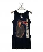 Hysteric Glamourヒステリックグラマー）の古着「フロントプリントタンクトップ」｜ブラック