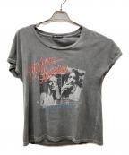 Hysteric Glamourヒステリックグラマー）の古着「プリントTシャツ」｜グレー