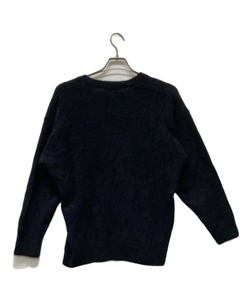 Hysteric Glamour（ヒステリックグラマー）Hysteric Glamour (ヒステリックグラマー) KNOCKING BEAR編込プルオーバーセーター ブラック サイズ:FREEの古着・服飾アイテム