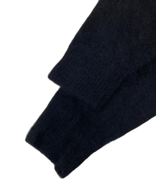 Hysteric Glamour（ヒステリックグラマー）Hysteric Glamour (ヒステリックグラマー) KNOCKING BEAR編込プルオーバーセーター ブラック サイズ:FREEの古着・服飾アイテム