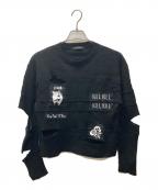 hystericsヒステリックス）の古着「YOU PUNK.D’YOU CRASH プルオーバー」｜ブラック