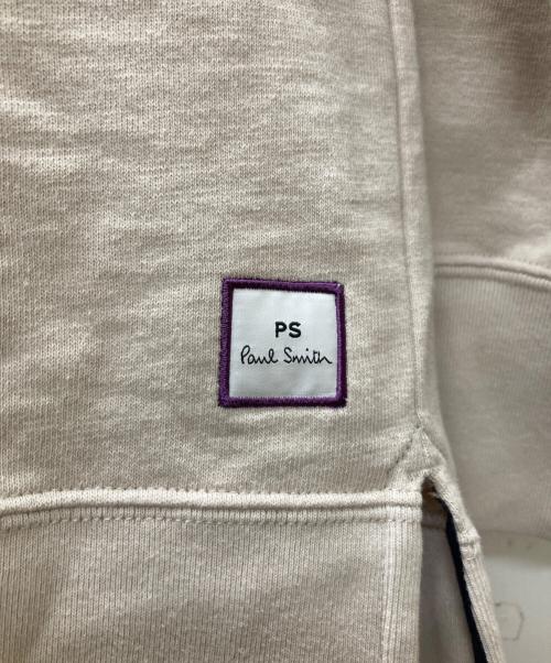 PS Paul Smith（ＰＳポールスミス）PS Paul Smith (ＰＳポールスミス) マウンテンギアテープ フーデッドパーカー ベージュ サイズ:Mの古着・服飾アイテム