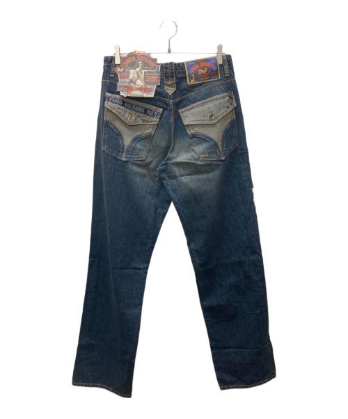 DOLCE & GABBANA（ドルチェ＆ガッバーナ）DOLCE & GABBANA (ドルチェ＆ガッバーナ) EXTREME ストレート デニム インディゴ サイズ:W32 L46 未使用品の古着・服飾アイテム