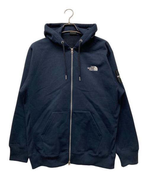 THE NORTH FACE（ザ ノース フェイス）THE NORTH FACE (ザ ノース フェイス) スクエアロゴフルジップ ネイビー サイズ:XLの古着・服飾アイテム