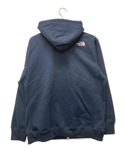 THE NORTH FACE（ザ ノース フェイス）THE NORTH FACE (ザ ノース フェイス) スクエアロゴフルジップ ネイビー サイズ:XLの古着・服飾アイテム