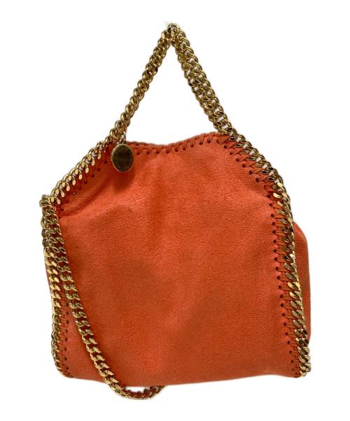 STELLA McCARTNEY（ステラマッカートニー）STELLA McCARTNEY (ステラマッカートニー) Falabella Tiny Tote オレンジの古着・服飾アイテム