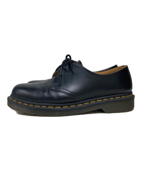 Dr.Martens（ドクターマーチン）Dr.Martens (ドクターマーチン) 3ホールシューズ ブラック サイズ:UK8の古着・服飾アイテム