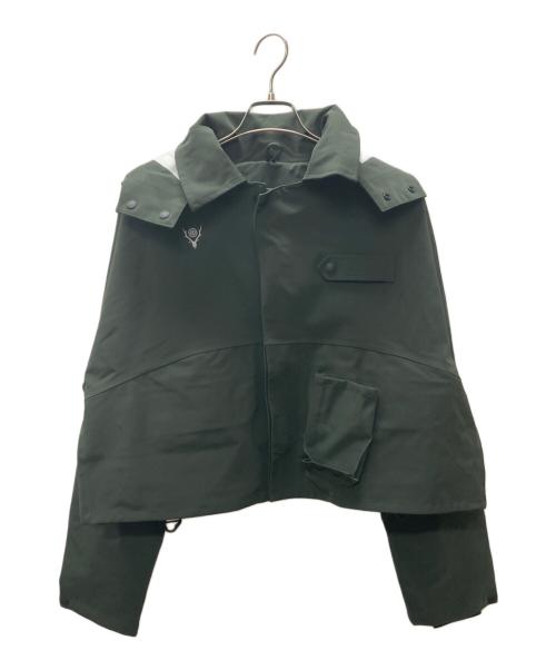 South2 West8（サウスツー ウエストエイト）south2 west8 (サウスツー ウエストエイト) RIVER WALKER STRETCH FISHING JACKET グリーン サイズ:Lの古着・服飾アイテム
