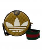 GUCCI×adidasグッチ×アディダス）の古着「ショルダーバッグ」｜ブラウン