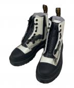 Dr.Martens×NINE INCH NAILSドクターマーチン×ナイン・インチ・ネイルズ）の古着「8ホールブーツ」｜ホワイト×ブラック